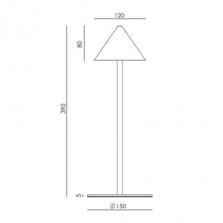 LED Table Lamp Anza Dim (9W)