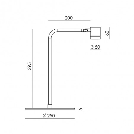 LED Table Lamp Tea (6W)