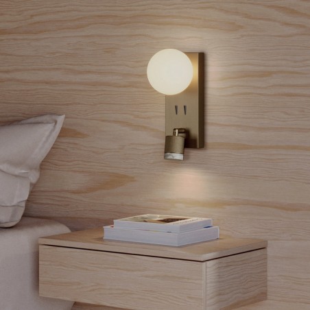 Wall Lamp with LED reader Tea (3W)