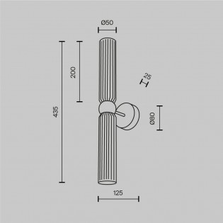 Wall Lamp Antic (2 lights)