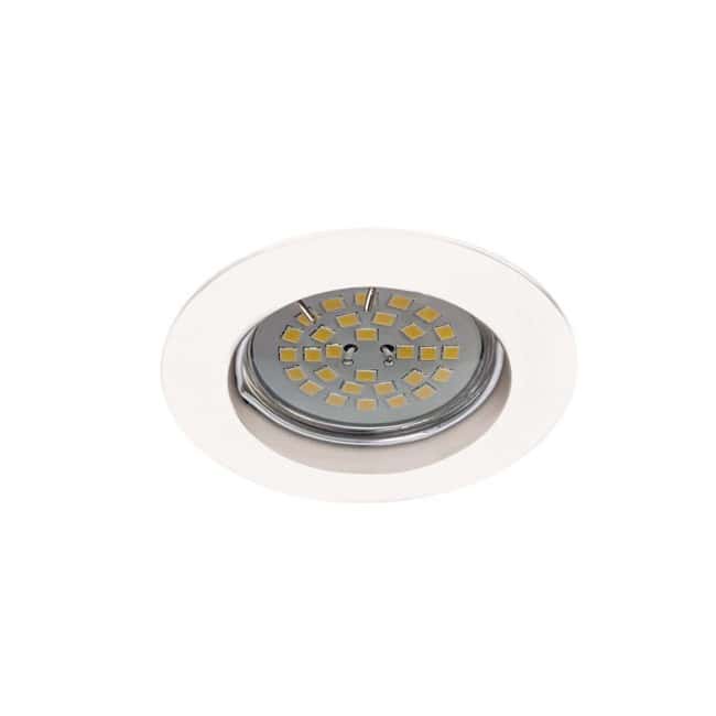BASIC runder fester Einbaustrahler weiß. Wonderlamp