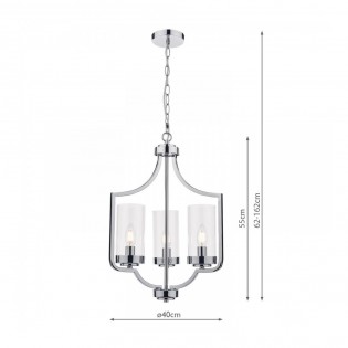 Chandelier Joseph (3 lights)