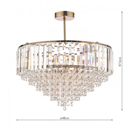 Flush light Vienna (5 lights)