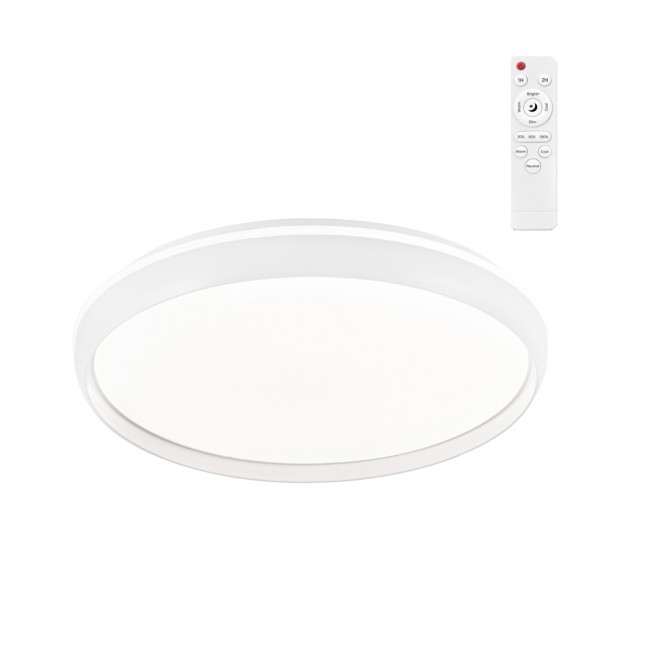 LED Ceiling Flush Light Charly 3CCT Dim (46W)