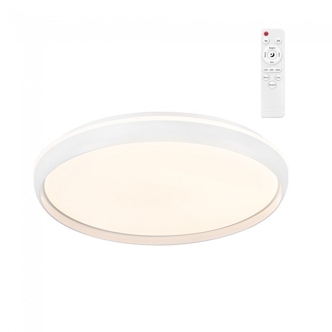 LED Ceiling Flush Light Charly 3CCT Dim (72W)