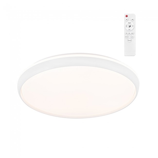 LED Ceiling Flush Light Charly 3CCT Dim (80W)