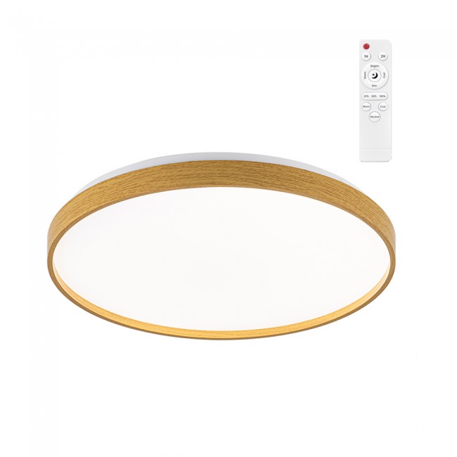LED Ceiling Flush Light Panam 3CCT Dim (72W)