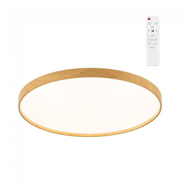 LED Ceiling Flush Light Panam 3CCT Dim (80W)