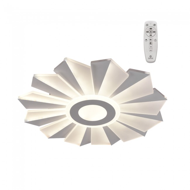 LED Ceiling Flush Light Sun CCT Dim Smart (60W)
