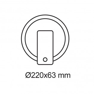 Solar LED outdoor wall light with sensor Onigi (5W)
