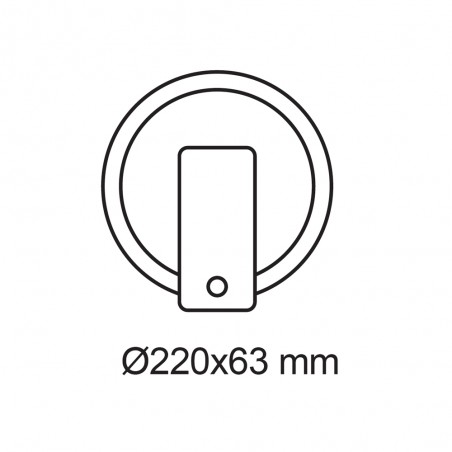 Solar LED outdoor wall light with sensor Onigi (5W)