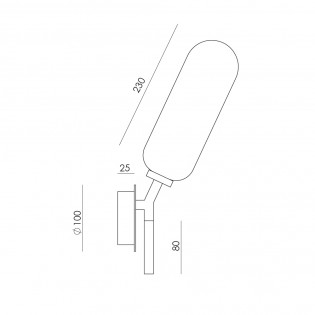 LED Wall Lamp Lari (9W)