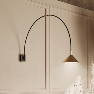 LED arc wall lamp Hinoo (13W)