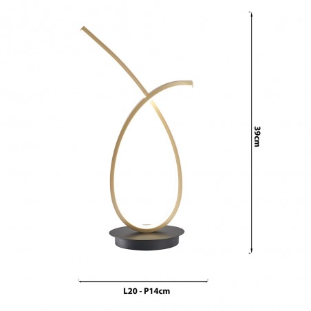 Lámpara de mesa LED Lin (12W)