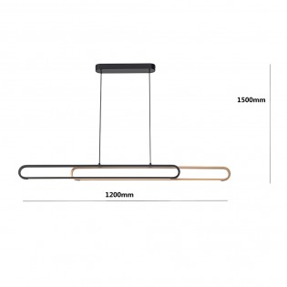 Lámpara colgante LED Lin (28W)