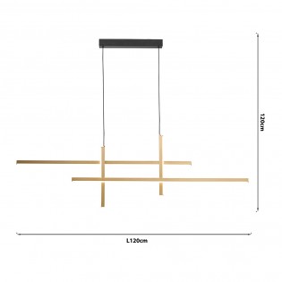 Lámpara colgante LED Lin (44W)