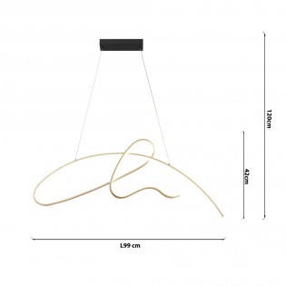 Lámpara colgante LED Lin (42W)