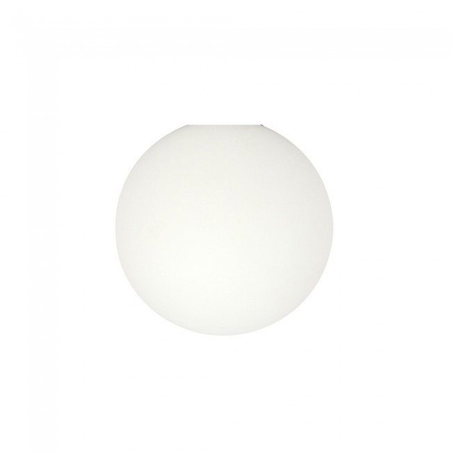 Replacement opal glass sphere lampshade 14 cm.
