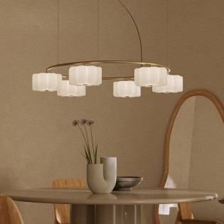 Pendant lamp Flow (6 lights)