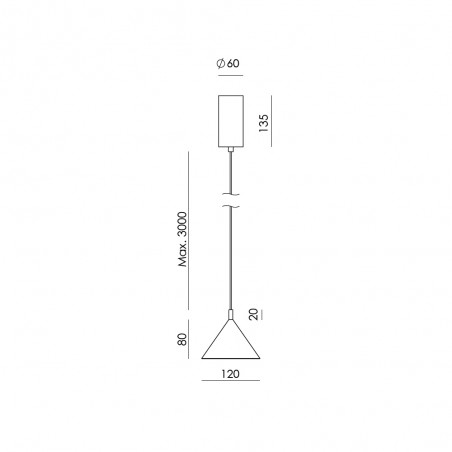 Lámpara de techo LED Anza (9W)