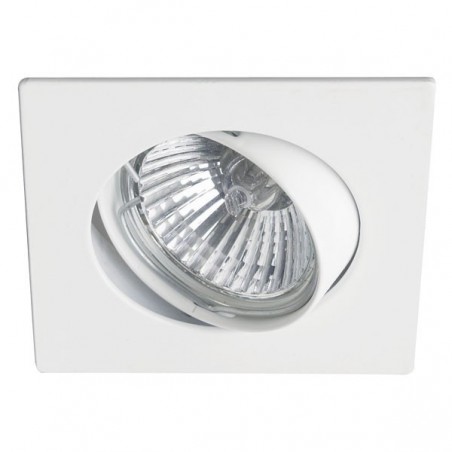 Recessed Downlight BASIC square white. Wonderlamp