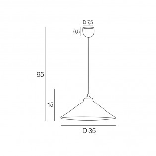 Pendant Lamp Vague