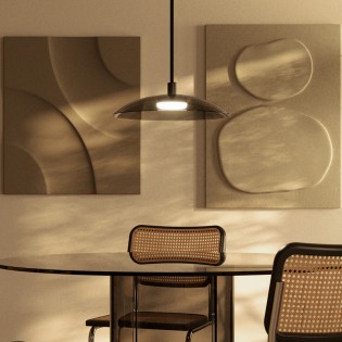LED Pendant Lamp Betty Fumé...