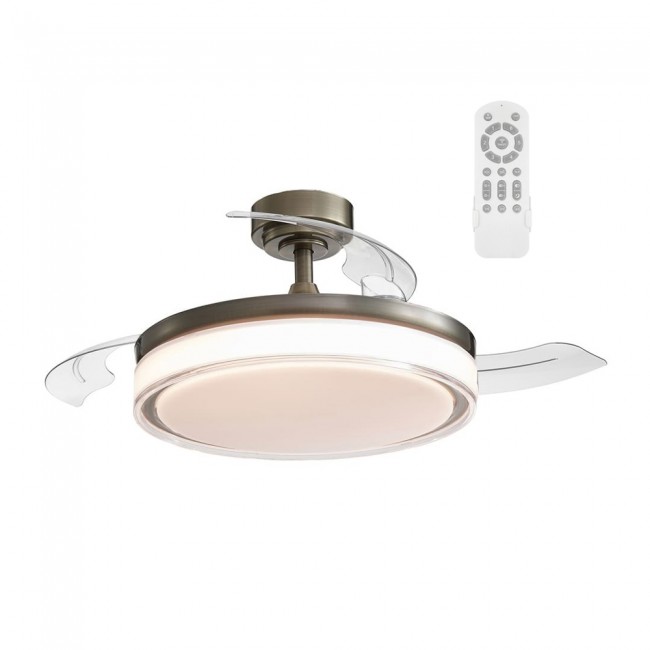 LED fan with retractable blades Oroel Leather CCT (45W)