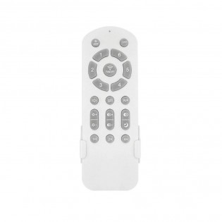 LED fan retractable blades Perla Grey CCT Dim (72W)