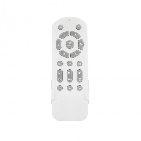 LED fan retractable blades Perla Grey CCT Dim (72W)