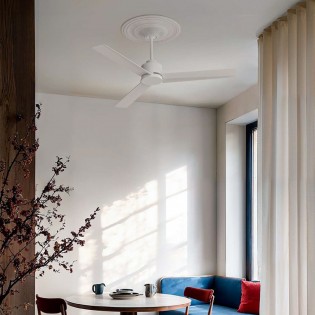 Ornamental ceiling rosette for Sulion fans