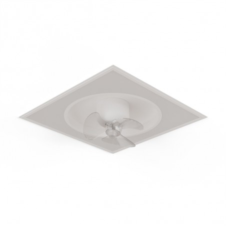 Ventilador de techo empotrable LED Cubis CCT Dim (32W)