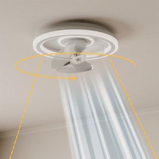 Recessed Ceiling Fan LED Cubis CCT Dim (32W)