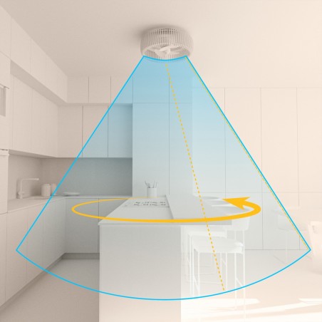 Recessed Ceiling Fan LED Cubis CCT Dim (32W)