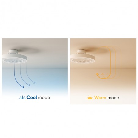 Recessed Ceiling Fan LED Cubis CCT Dim (32W)