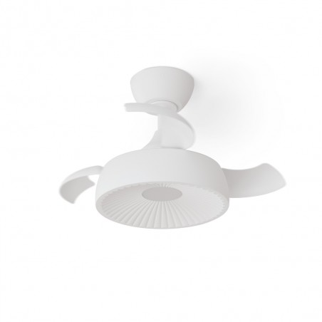 Ventilador LED aspas retráctiles Victoria XS CCT Dim (12W)