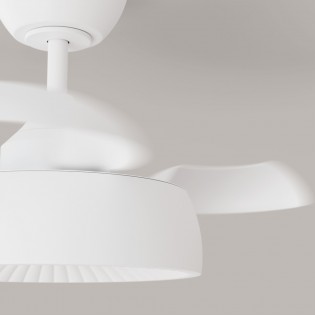 LED fan retractable blades Victoria XS CCT Dim (12W)