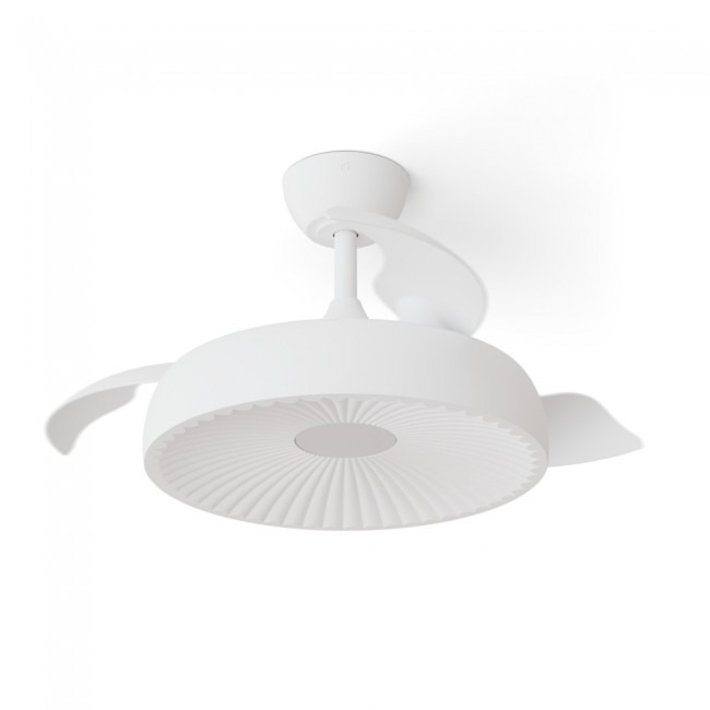 Ventilador LED aspas retráctiles Victoria S CCT Dim (16W)