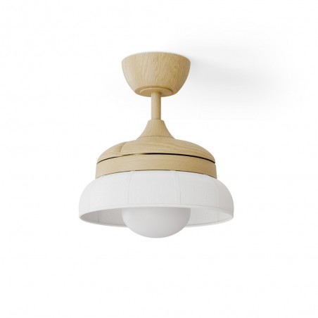 Ventilador LED aspas retráctiles Emma XS CCT Dim (12W)