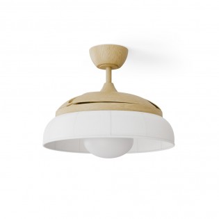 LED fan retractable blades Emma S CCT Dim (16W)
