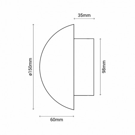 Wall lamp LED Vita CCT (10W)
