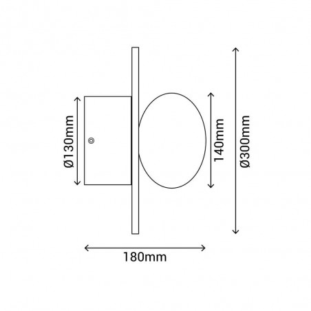 Wall lamp Candy 30