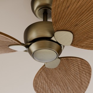 Ceiling fan Alma 100 Brass 3 blades