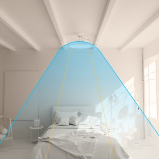 Ventilador de techo Alma 100 Blanco 5 Aspas