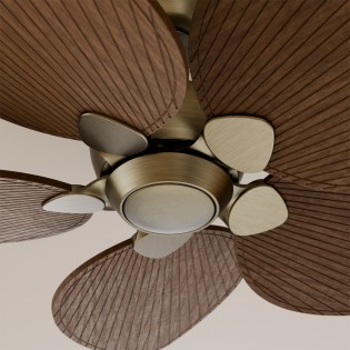 Ventilador de techo Alma 100 Latón 5 Aspas