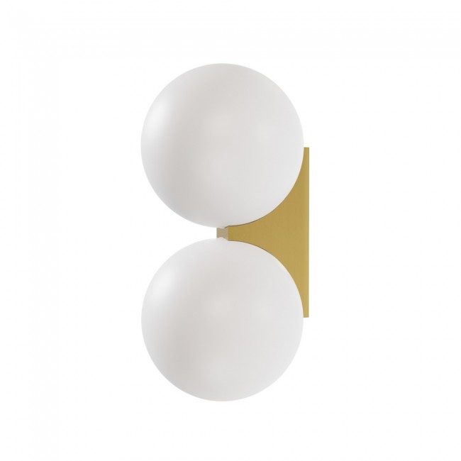 Aplique de pared para baños Obi (2 luces)
