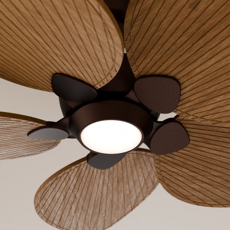 Ventilador LED Alma 132 Óxido 5 Aspas CCT Dim (6.5W)