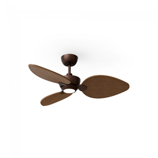 LED Ceiling Fan Alma 100 Oxide 3 Blades CCT Dim (6.5W)