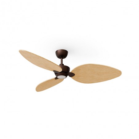 LED Ceiling Fan Alma 132 Oxide 3 Blades CCT Dim (6.5W)