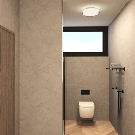 Plafón de techo LED para baños Nilo 2CCT (12W)